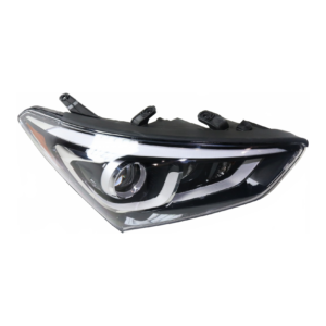 Top Gear Motors Halogen Headlight Assembly Passenger Side for 2017–2018 Hyundai Santa Fe Sport Direct Replacement
