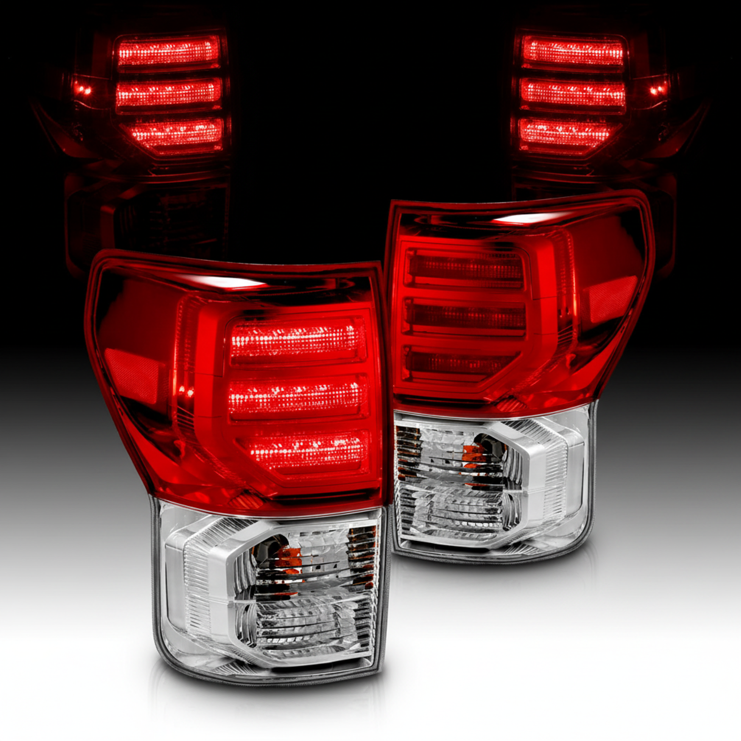 Top Gear Motors of Clear LED Taillights for 2007-2013 Toyota Tundra, Left & Right - Image 5