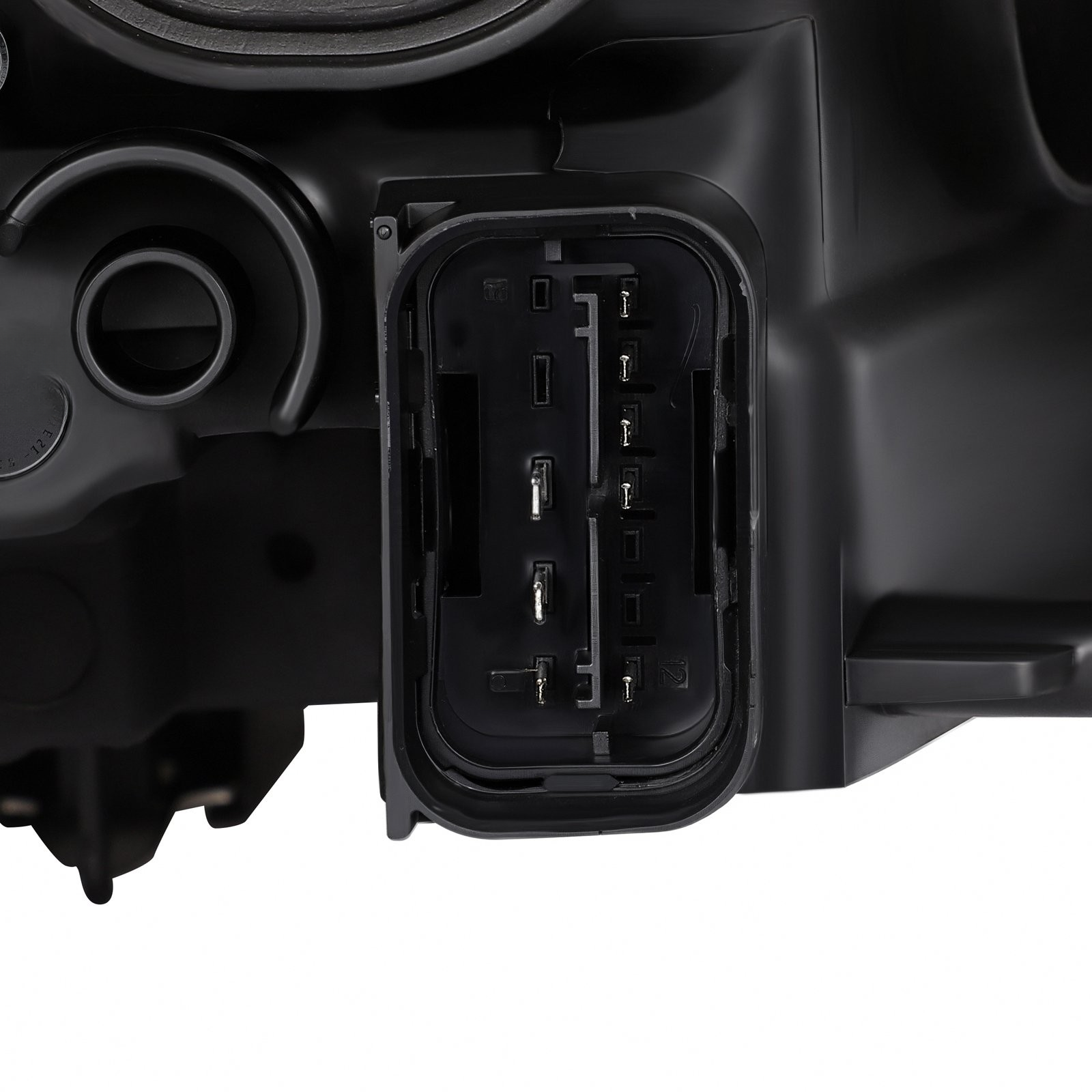 Top Gear Motors Halogen Projector Headlight Assembly Left for BMW 535i 2011-2013 Black