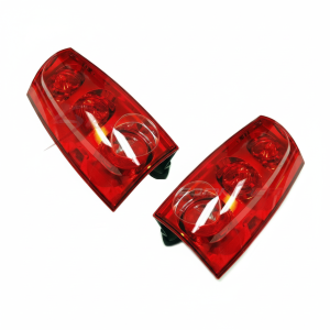 Top Gear Motors Tail Light Pair Driver Passenger for 2007-2013 GMC Yukon XL 1500 2500 SLE SLT Red Lens