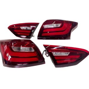 Top Gear Motors Halogen Tail Light Pair Driver and Passenger Side for 1983 FORD Transit Amber / RED Lens