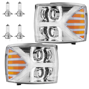 Top Gear Motors Pair of headlights — Left and Right for 2009-2013 TOYOTA