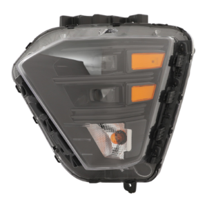 Top Gear Motors Black LED Headlight Driver Left Side for 2024-2025 HYUNDAI Kona Clear Lens