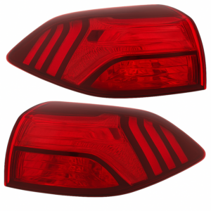 Top Gear Motors Halogen Tail Light Pair Driver and Passenger Side for 2019-2021 HYUNDAI Tucson Red Lens