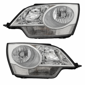Top Gear Motors Halogen Headlight Pair Driver and Passenger Side for 2008-2010 SATURN Vue Clear Lens
