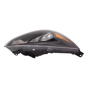 Top Gear Motors Halogen Headlight Passenger Right for Ford Focus 2015–2018 Black Housing LED DRL