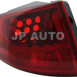 Top Gear Motors Halogen Tail Light Driver Left Side for 2009-2011 ACURA TL Red Lens