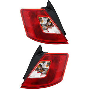 Top Gear Motors Taillight Assembly Pair Left and Right for 2010-2012 Ford Taurus SE SEL