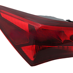 Top Gear Motors Halogen Tail Light Driver Left Side for 2015-2017 ACURA TLX Red Lens