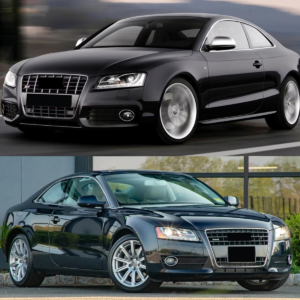 Top Gear Motors Halogen Headlight Pair Driver and Passenger Side for 2008-2012 AUDI RS 5/A5/S5 Clear Lens