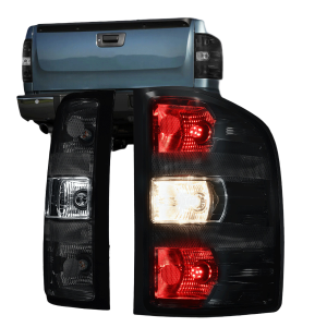 For 2007-2013 Toyota Tundra LED Tail Lights Brake Lamps Left+Right Pickup Black
