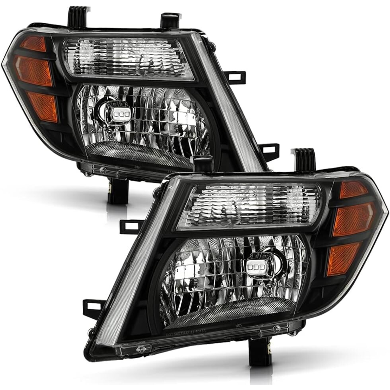Top Gear Motors Headlight Assembly Pair Left and Right for 2008–2012 Nissan Pathfinder Sport Utility Direct Replacement