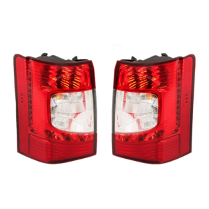 Top Gear Motors LED Tail Light Pair Left and Right for 2011-2016 Chrysler Town and Country Red Lens