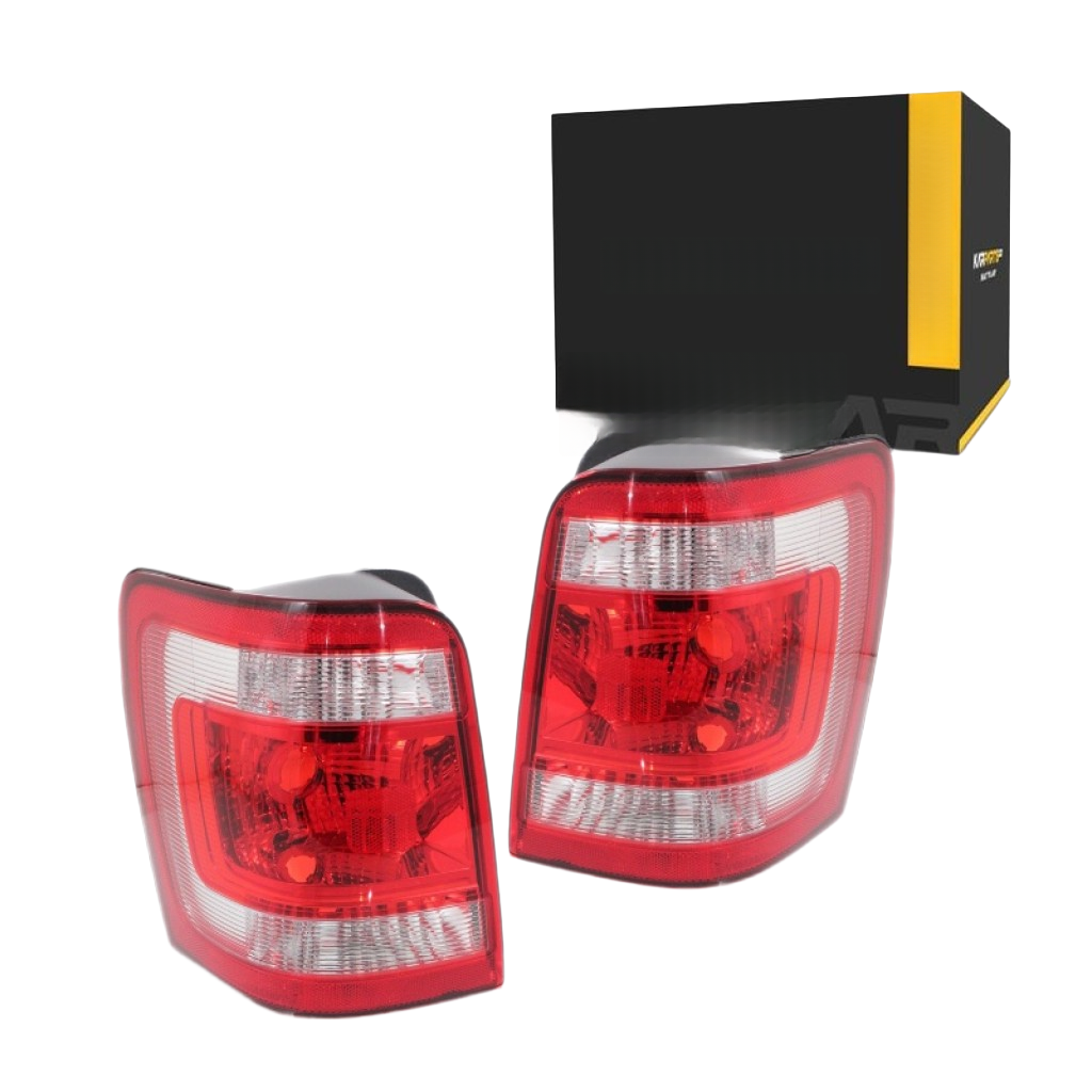 Top Gear Motors Halogen Tail Light Assembly Pair Left and Right for 2008-2012 Ford Escape - Image 3