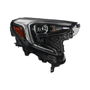 Top Gear Motors HID Xenon Headlight Assembly Passenger Right for 2018–2021 GMC Terrain Black Housing Clear Lens DRL