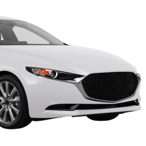 Top Gear Motors Black LED Headlight Passenger Right Side for 2019-2021 MAZDA Mazda3 Clear Lens / Amber Reflector Lens