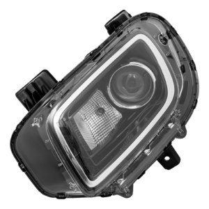 Top Gear Motors Halogen Left Headlight Assembly for 2020–2024 Hyundai Venue Black Housing