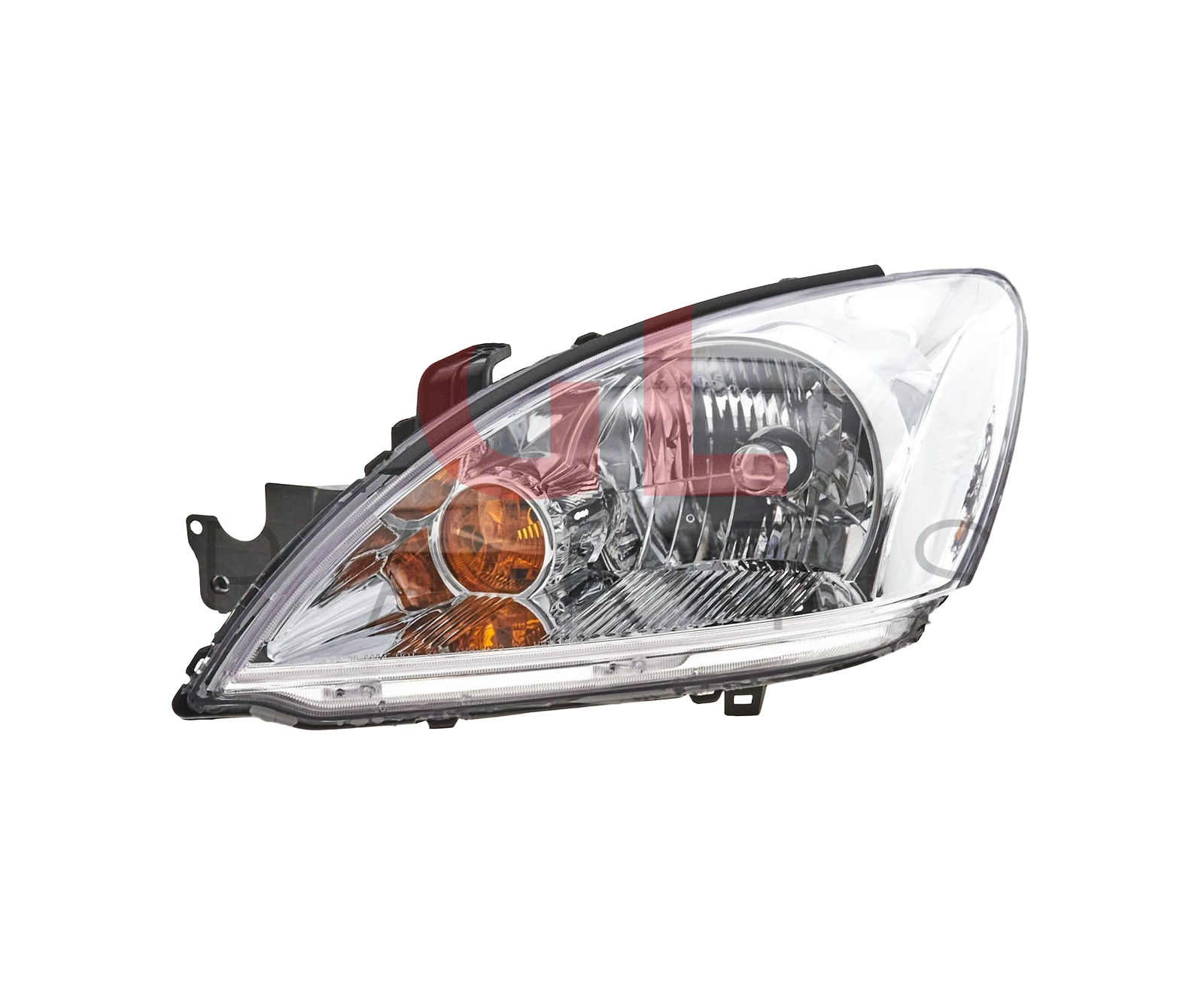 Top Gear Motors Front Left Driver Side Headlight Assembly for 2004 2011 MITSUBISHI Grandis