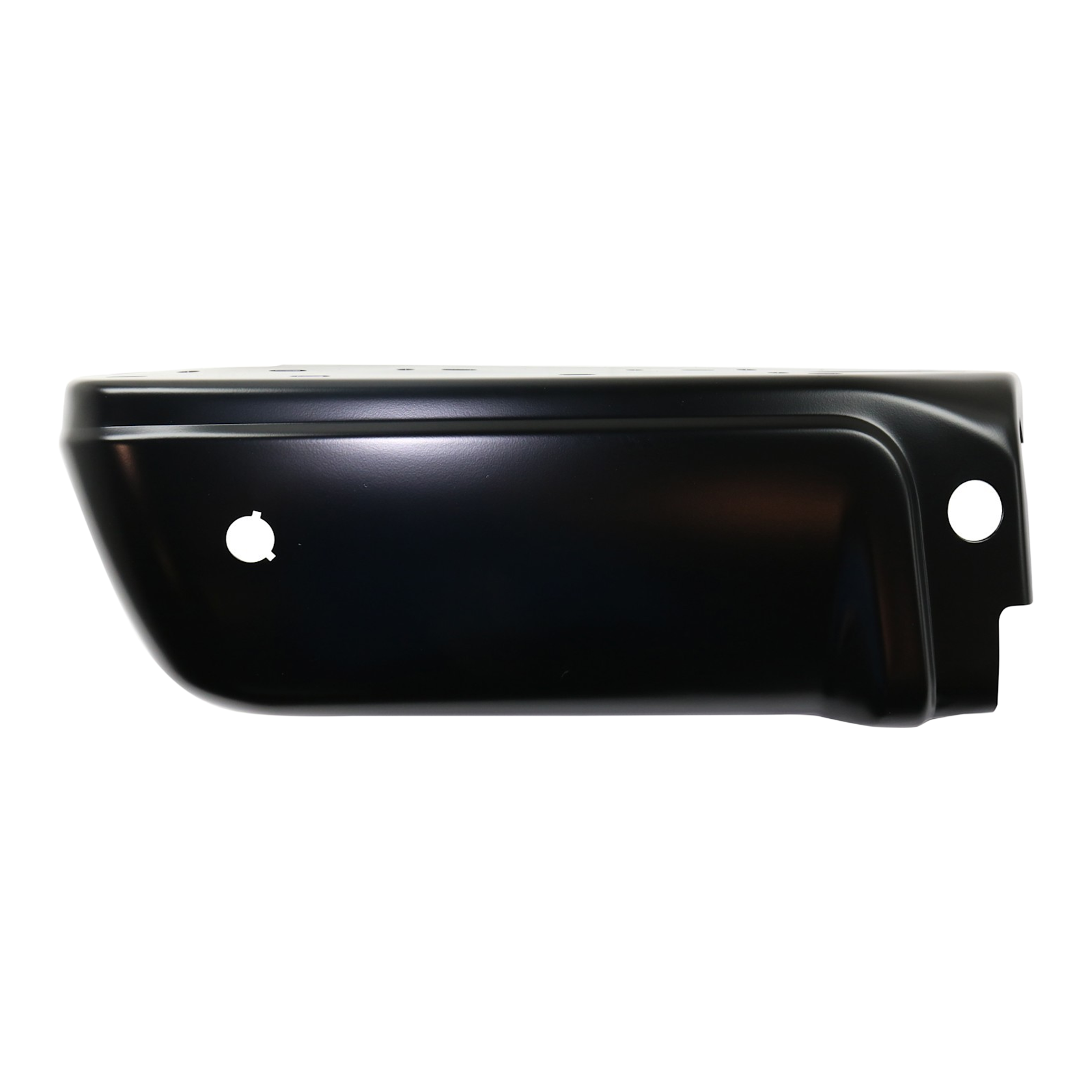 Top Gear Motors Black Steel Rear Bumper End Caps Pair L&R for 2008–2016 Ford F-250, F-350, and F-450 Super Duty