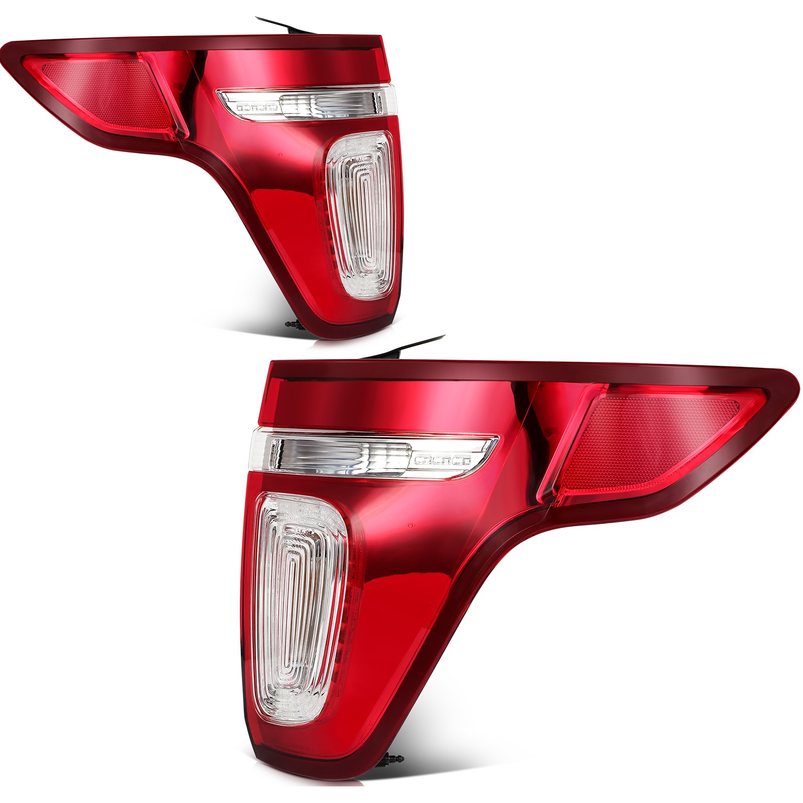 Top Gear Motors of LED taillights for 2011-2015 Ford Explorer, Left & Right