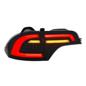 Top Gear Motors LED Tail Light Assembly Pair for 2006-2011 Honda Civic Si and Civic Smoke/tinted