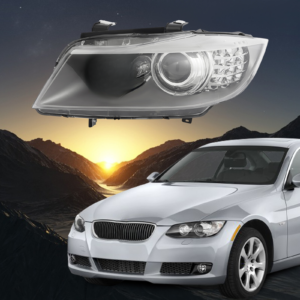 Top Gear Motors Black HID Headlight Driver Left Side for 2009-2011 BMW 3Series Clear Lens