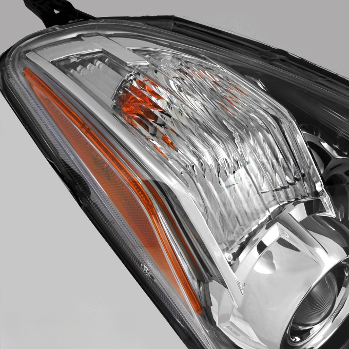 Top Gear Motors Halogen Headlight Pair Driver and Passenger Side for 2010-2013 Nissan Altima Coupe - Image 2