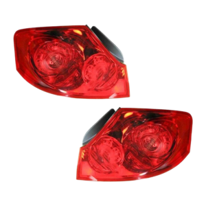 Top Gear Motors Tail Light Assembly Set Pair for 2009-2013 Infiniti G37 Sedan Outer