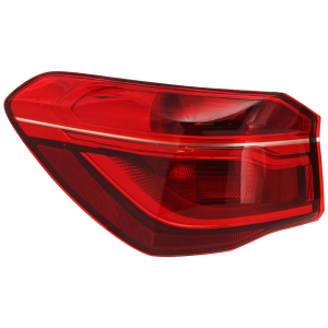 Top Gear Motors LED Outer Tail Light Passenger Right Side for 2020-2022 BMW X1 F48 Red Lens