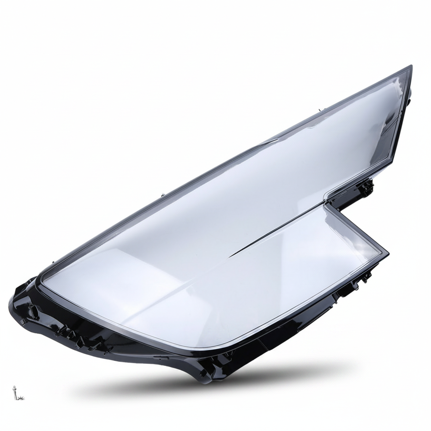 Top Gear Motors Front Right Headlight Lens Cover Shell for 2019-2023 Audi Q8 and SQ8 Clear Polycarbonate