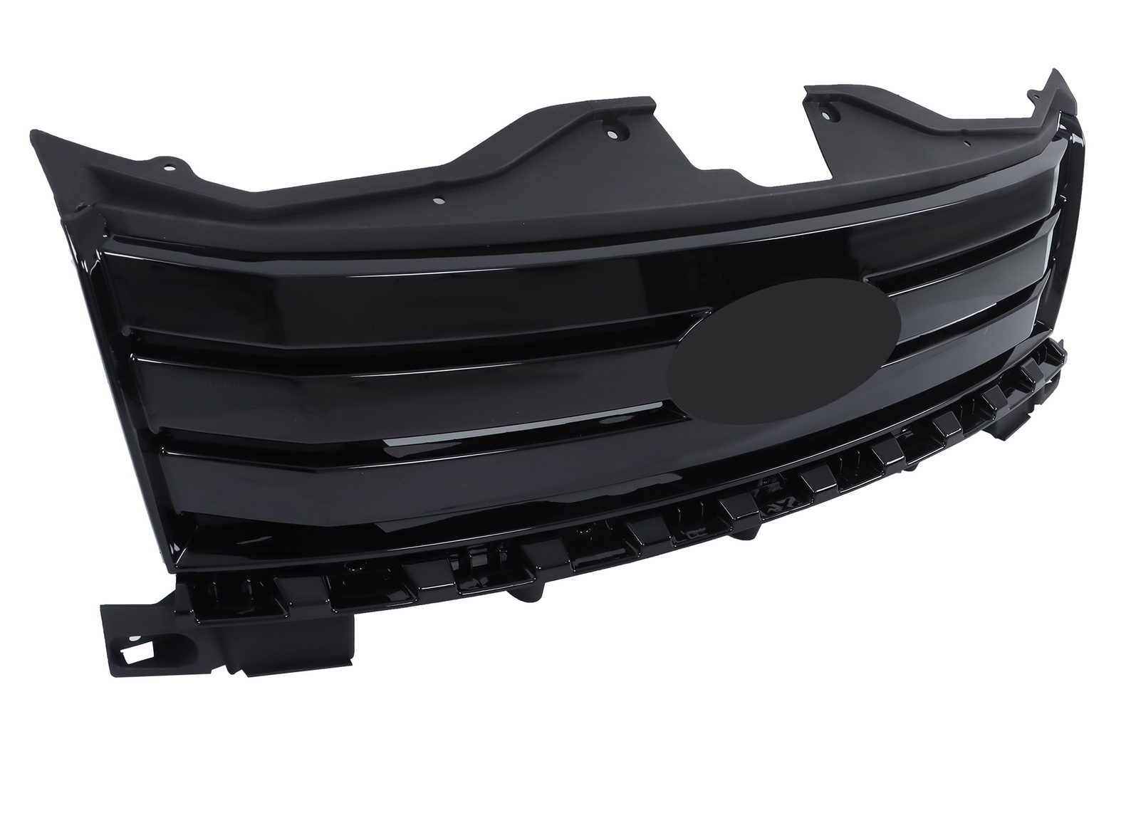 Top Gear Motors Gloss Black Front Upper Grille for 2007-2010 Ford Edge