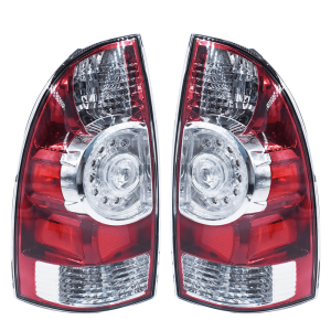 Top Gear Motors Rear Left and Right LED Tail Light Assembly for Toyota Tacoma 2005–2015 Brake Lamp Replacement Set