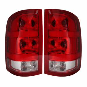 Top Gear Motors Tail Light Assembly for GMC Sierra 1500 2500 3500 HD 2007–2013 Rear Left and Right Halogen Replacement Pair