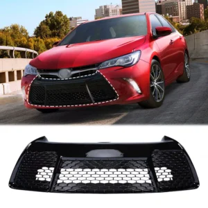 Fit 2015-2017 Toyota Camry SE XSE Front Bumper Lower Grille Honeycomb Grill