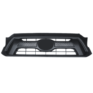 Top Gear Motors Front Upper Bumper Grille for Toyota Tacoma 2012–2015, Black Plastic, Direct Replacement