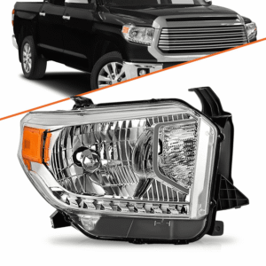 Top Gear Motors Passenger Right Headlight for 2014–2017 Toyota Tundra with Level Adjuster