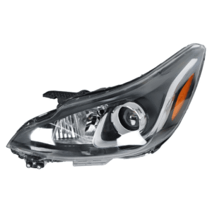 Top Gear Motors Left Driver Side Halogen Headlight Assembly for Chevrolet Spark 2019–2021 Without DRL Factory Style Clear Lens Direct Replacement