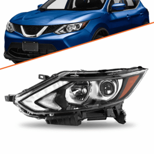 Top Gear Motors Left Headlight for Nissan Rogue Sport 2017–2019 Halogen Driver Side Assembly