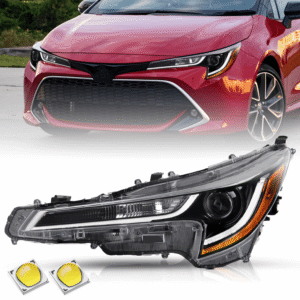 Top Gear Motors LED Projector Headlight for 2020–2022 Toyota Corolla L & LE Left Driver Side