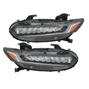 Top Gear Motors Full LED Headlight Assembly for Honda Accord 2018–2021 High Configuration Front Left and Right Driver and Passenger Side Replacement Pair