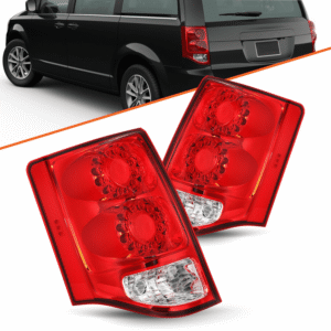 Top Gear Motors LED Tail Lights for Dodge Grand Caravan 2011–2020 Left and Right Rear Lamp Assembly Pair