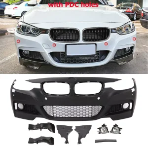 F30 M SPORT MTECH FRONT BUMPER FOR BMW F30 3 SERIES SEDAN & WAGON W/ PDC 12-18