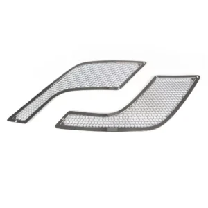 For Volvo VNL Grille Hood Mesh Outer Chrome Trim Air Intake Left & Right Side