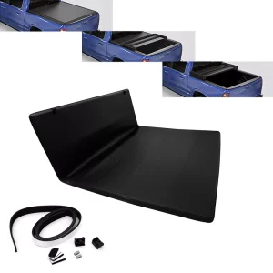 4.6FT Tri-Fold Truck Bed Tonneau Cover For 2022-2024 Ford Maverick Waterproof