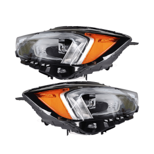 Top Gear Motors Headlights for Ford Edge 2019–2021 Full LED with DRL Black Housing Driver and Passenger Side Pair