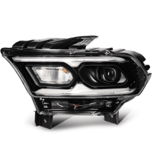 Top Gear Motors Left Driver Side Headlight Assembly for 2021–2024 Dodge Durango Black Housing with LED DRL