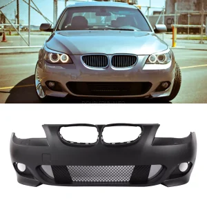 Mtech Style Front Bumper Cover For BMW 5 SERIES E60 525i 530i W/O PDC Holes