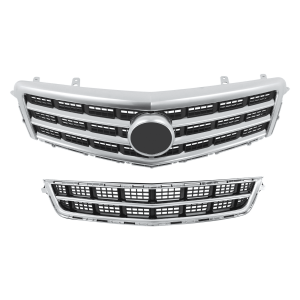 Top Gear Motors Front Upper Grille Lower Trim Molding for Cadillac ATS 2013–2014 Replacement Front Grille Trim