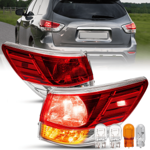 Top Gear Motors Tail Lights for Nissan Pathfinder 2013–2016 Rear Outer Left and Right Assembly Pair