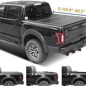 5FT Hard Tri-Fold for 2016-2023 Toyota Tacoma Tonneau Cover Truck Bed